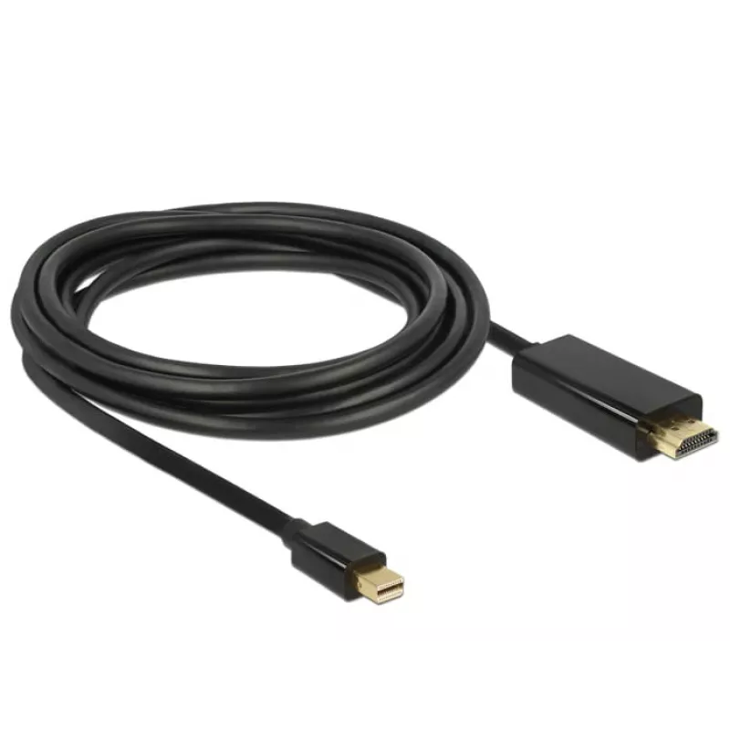 Vaizdo kabelio adapteris DeLOCK 83698 Mini DisplayPort į HDMI 1 m juodas