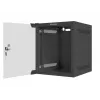 Sieninis stovas LANBERG WF10-2306-10B — 6U, 280×310×336 mm, gylis 238 mm, juodas, 20 kg talpa