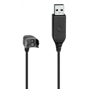 EPOS CH 30 USB įkrovimo laidas IMPACT 5000 ausinėms, juodas, 1,9 m, 33 g