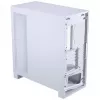 PHANTEKS NV-Series NV5 MK2 ATX korpusas, grūdintas stiklas, DRGB - matinė balta + 3 vnt. M25 Gen2 PWM D-RGB ventiliatoriai Reverse Blade + 1 įprastas ventiliatorius - 120 mm