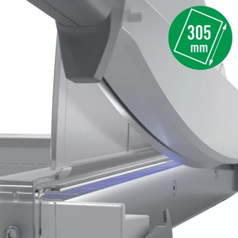 Leitz Precision Home Office popieriaus pjaustyklė A4, 10 lapų, rankinis spaustuvas, nerūdijantis plienas, A4, 80 g/m², antracitas