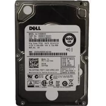 2,5 colio Dell HD 600G SAS 10K 2,5 T-13SE E/C kietasis diskas, 600 GB, 10 000 aps./min., SAS sąsaja