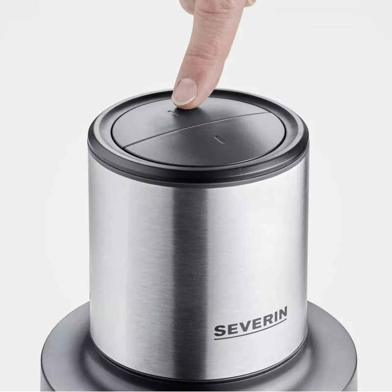 Elektrinis smulkintuvas Severin KM 3867, 1 L, 400 W, juodas/sidabrinis/skaidrus