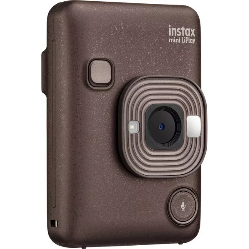 Momentinė spausdinimo kamera Fujifilm Instax mini LiPlay, 1/5 colio 2560×1920 CMOS, spaudiniai 86×54 mm, 2,7 colio TFT, Bronzinė