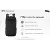 Kelioninė kuprinė Nitecore BP18 – juoda nailono/poliesterio, 240×160×470 mm