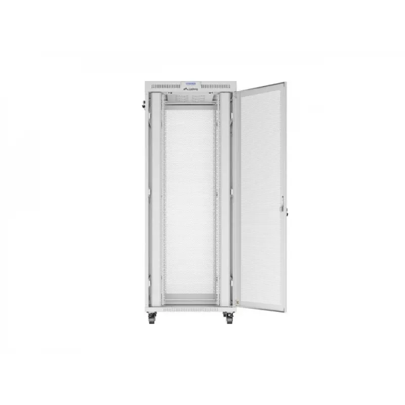 Laisvai pastatoma 19 colių spinta LANBERG FF01-8042-23SL 42U, perforuotos durys