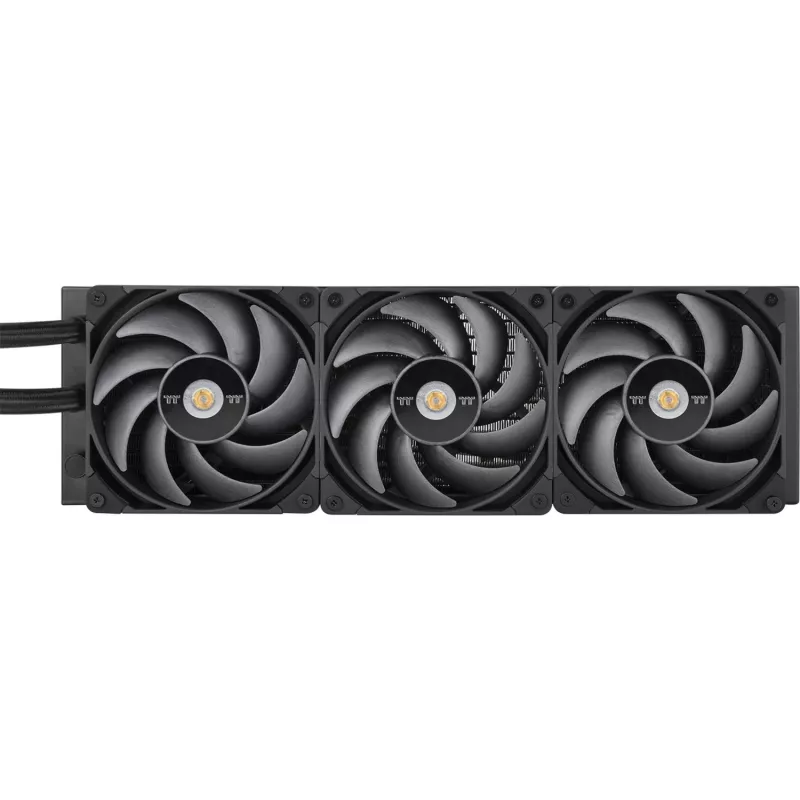 Vandens aušintuvas procesoriui THERMALTAKE AW420 su 420 mm radiatoriumi ir RGB ventiliatoriais