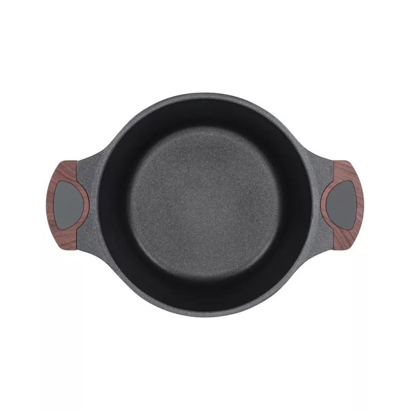 Virtuvės indas Resto Kitchenware Capella 2,6 L apvalus juodas medinis
