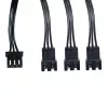 Vidinis maitinimo kabelis Alphacool 18602 0.6 m 3 kontaktų tiesus