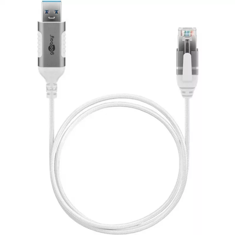 Goobay Ethernet-Cable USB-A 3.0 į RJ45 Slim 10 m (74383)