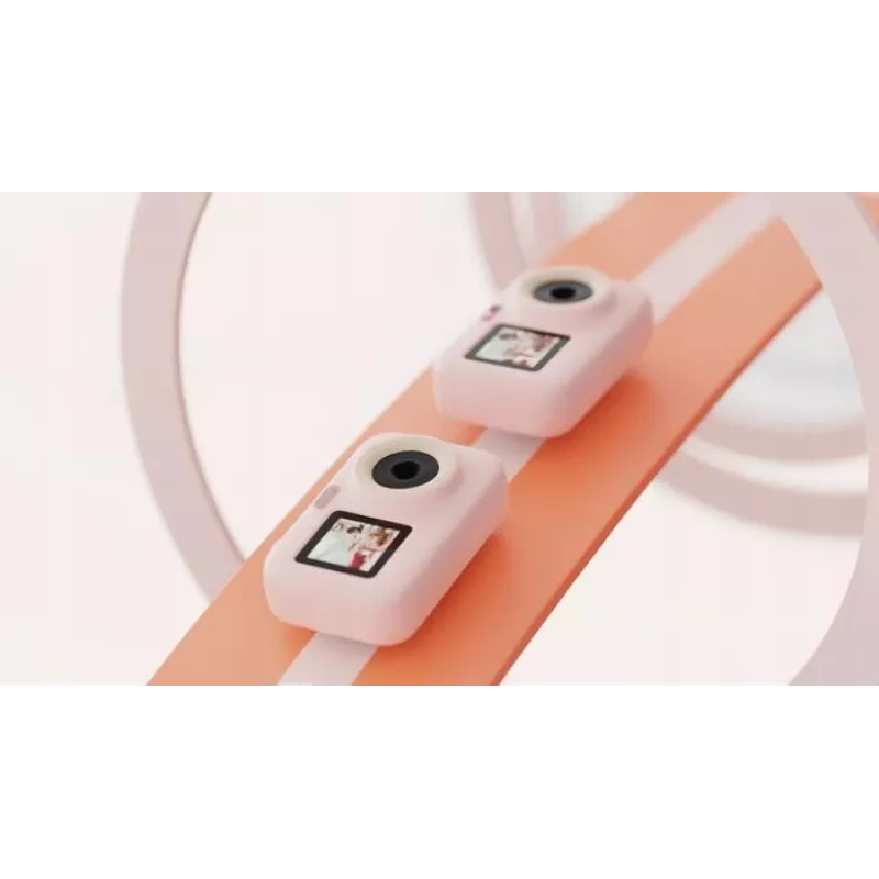 Veiksmo kamera SJCam Funcam+ Pink 1080p vandeniui atspari, SJCam PLUS PINK