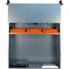 Inter-Tech 3U-30255 Rack Juodas, Nerūdijantis plienas
