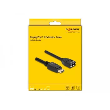 DeLOCK DisplayPort 1.2 prailginimo laidas 4K 60 Hz 5 m