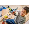 LEGO CITY 60505 Lėktuvas, aptarnavimo sunkvežimis ir oro pagalvės laivas