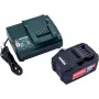 Metabo BASIC SET 1 x 4.0 Ah ličio jonų akumuliatorius ir įkroviklis