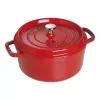 Staub Cocotte Single Pan 24 cm vyšnia