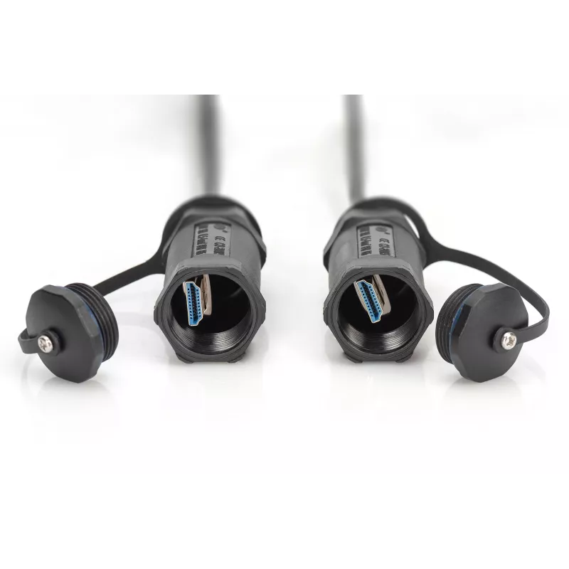 Digitus 4K HDMI AOC Šarvuotas jungiamasis kabelis 10m 2.0 14,4 Gbit/s