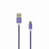 Sbox USB->Micro USB M/M 1m USB-10315 slyvinė violetinė