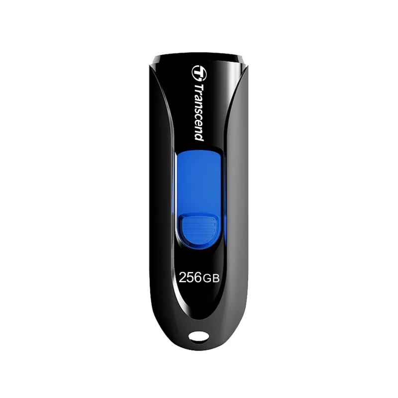 Transcend JetFlash 790 256GB Juoda