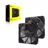 Corsair RS140 140mm korpuso ventiliatorius 2 vnt. juodas