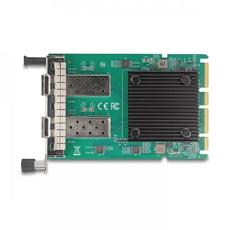 DeLOCK 88386 OCP 3.0 tinklo plokštė, 2 x SFP+ 10 Gigabit LAN