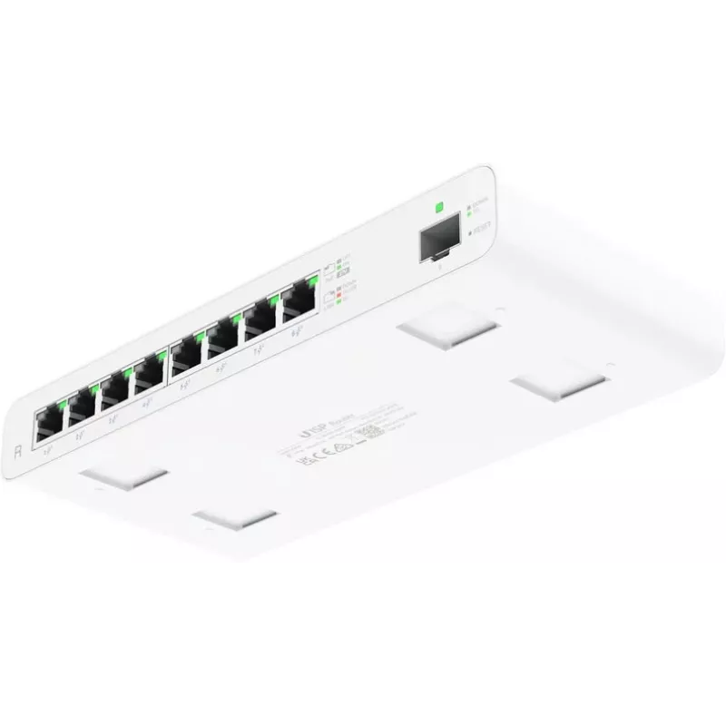 Ubiquiti UISP maršrutizatorius, laidinis, Gigabit Ethernet, baltas