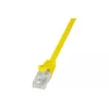 LogiLink 1 m RJ-45 Cat5e geltonas tinklo kabelis