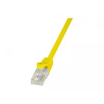LogiLink 1 m RJ-45 Cat5e geltonas tinklo kabelis