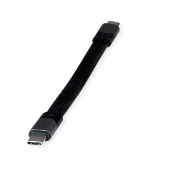 USB kabelis ROLINE 11029078 USB4 Gen 3x2 0,15 m USB C juodas