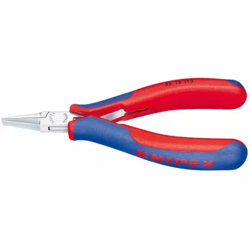 KNIPEX elektroninės griebimo replės 115 mm precizinės replės smulkiems surinkimo darbams elektronikoje ir tiksliosios mechanikos srityje – griebimui, laikymui ir lenkimui – dėžinis lankstas