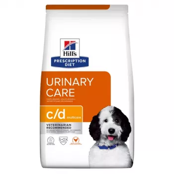 HILL'S PRESCRIPTION DIET Canine c/d Multicare sausas šunų maistas su vištiena 12 kg