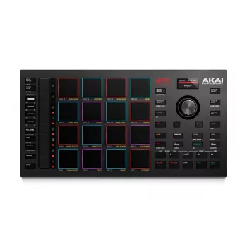 MIDI studijos valdiklis AKAI MPC Studio MK2 su 16 pagalvėlių, LCD, RGB foniniu apšvietimu, USB-MIDI, 305 mm plotis