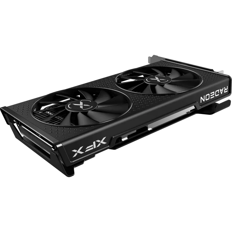 Vaizdo plokštė XFX Radeon RX 7600 – 8 GB GDDR6, PCIe 4.0, 128 bit, 2x DisplayPort 2.1, HDMI 2.1, 2 ventiliatoriai
