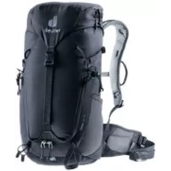 Kuprinė DEUTER Trail 16 SL juoda — 16 L, moteriškas prigludimas, paruošta gertuvei