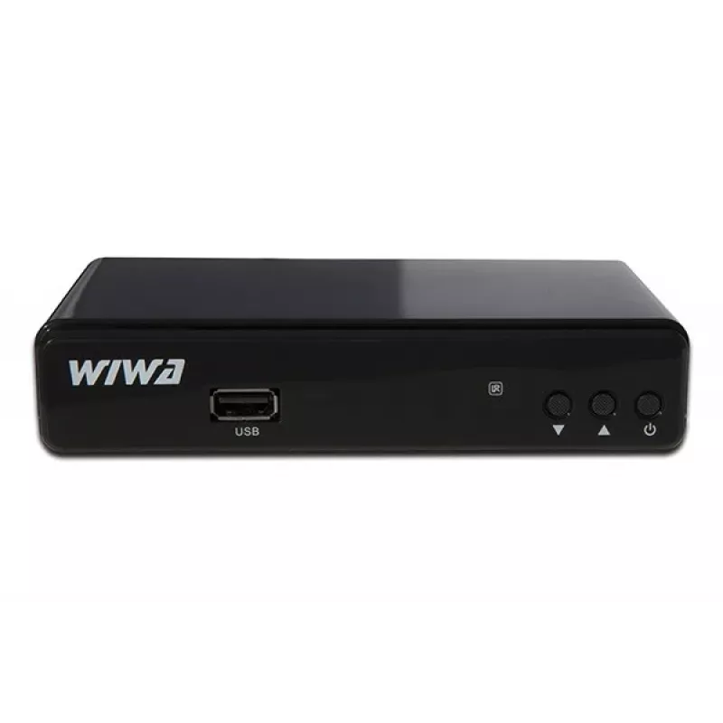 WIWA 2_275294 DVB-T/DVB-T2 HD imtuvas, H.265, HDMI 1.3, USB 2.0, SCART, juodas
