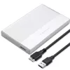 Išorinis korpusas 2,5 inch SATA SSD/HDD QOLTEC 52278 USB 3.0, palaiko iki 2 TB