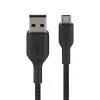 USB kabelis Belkin CAB007bt1MBK 1m USB A Micro-USB A juodas