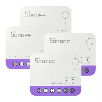 Sonoff MINI-RBS WiFi išmanusis mini ritininių žaliuzių jungiklis (4 vnt.)