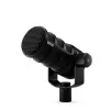 Studijinis mikrofonas RØDE PodMic USB – kardioidinis XLR/USB, 24 bitai / 48 kHz, USB-C, ausinių išvestis, sukamasis garsumo reguliatorius, juodas