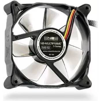 NOISEBLOCKER Multiframe M8-S2 80mm korpuso ventiliatorius