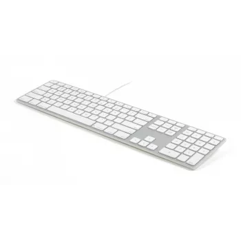 Mechaninė klaviatūra Matias FK318B-UK Aluminum Mac Hub 2xUSB Space Gray