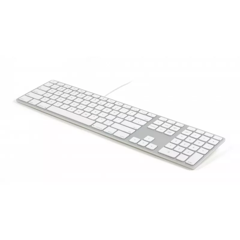 Mechaninė klaviatūra Matias FK318B-UK Aluminum Mac Hub 2xUSB Space Gray