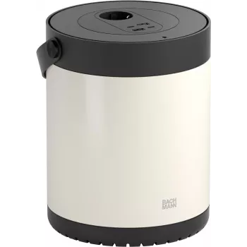 Bachmann MOV E ilgintuvas su 1x CEE 7/3 kištukiniu lizdu ir 2x USB A/C, baltas/juodas