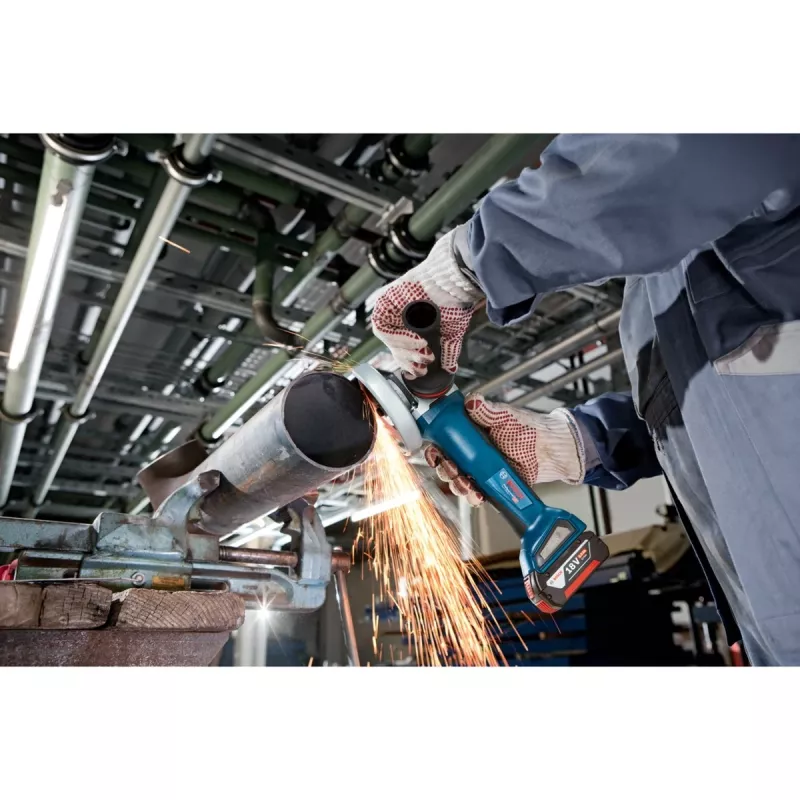 Bosch GWS 18V-10 P PROFESSIONAL kampinis šlifuoklis 9000 RPM 1000 W 1,9 kg