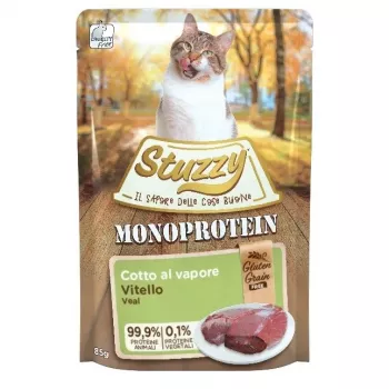 STUZZY Monoprotein Veal šlapias kačių ėdalas – 85 g