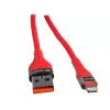 USB A-Lightning laidas 1m Raudonas TRACER
