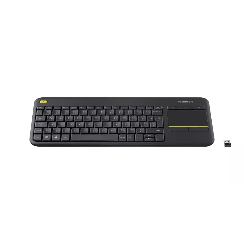 Belaidė klaviatūra su lietimui jautria pele Logitech K400 Plus