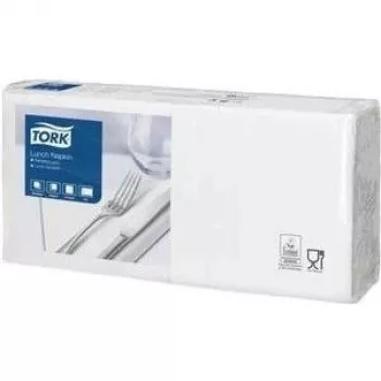 Popierinės servetėlės Tork 477149 baltos 200 vnt 320x320 mm