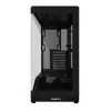 Korpusas Lian Li Vector V100 Midi Tower – Juodas su permatomu paneliu