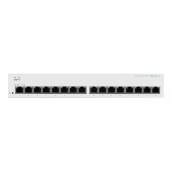 Cisco CBS110 nevaldomas L2 Gigabit Ethernet 16x RJ-45 (10/100/1000) jungiklis, 1U, 32 Gbps
